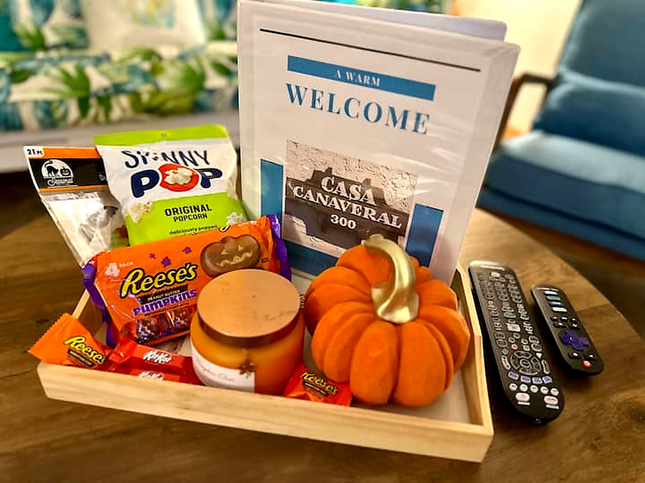 Welcome basket